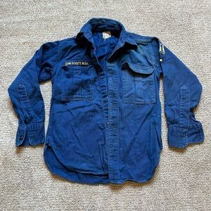 VTG 40s / 50s Boy Scouts Cub Scout Uniform Top